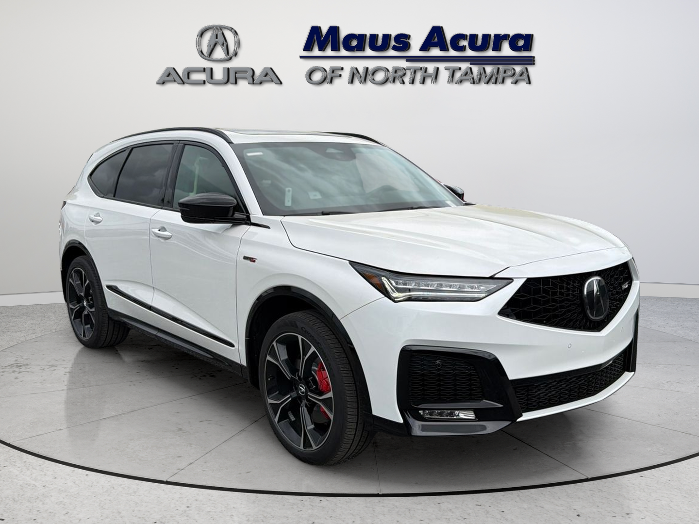 Platinum White 2026 Acura MDX SUV / Crossover All-Wheel Drive Automatic