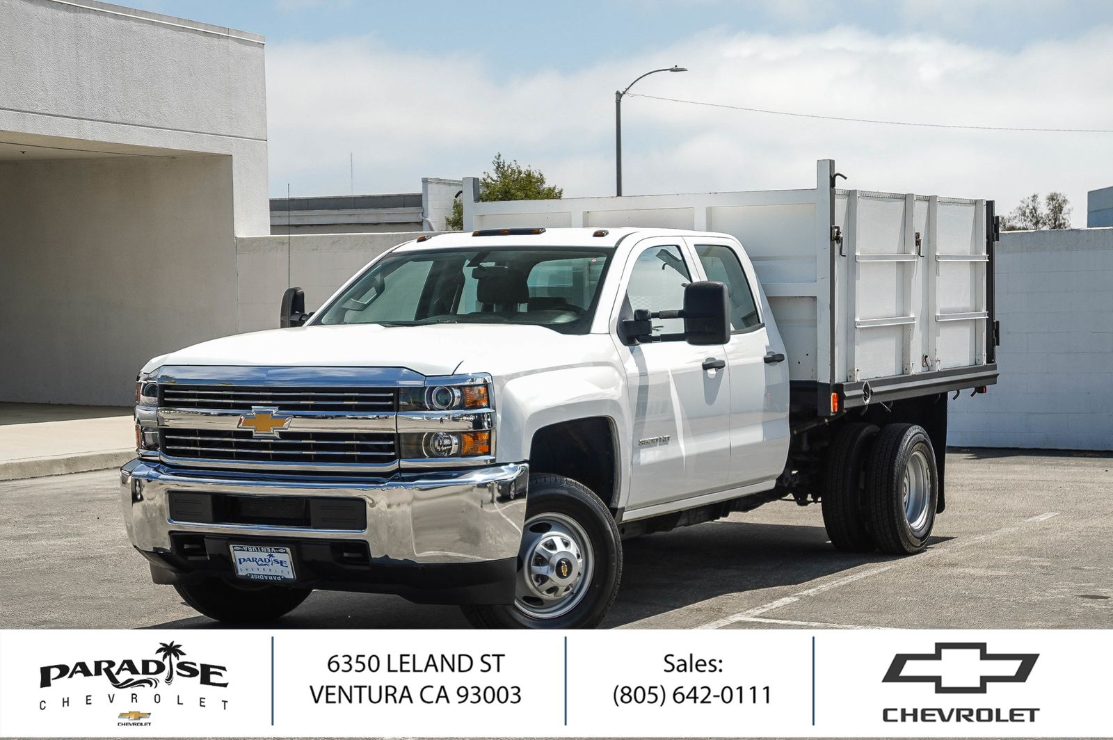 2018 Chevrolet Silverado 3500HD Work Truck Double Cab LB RWD