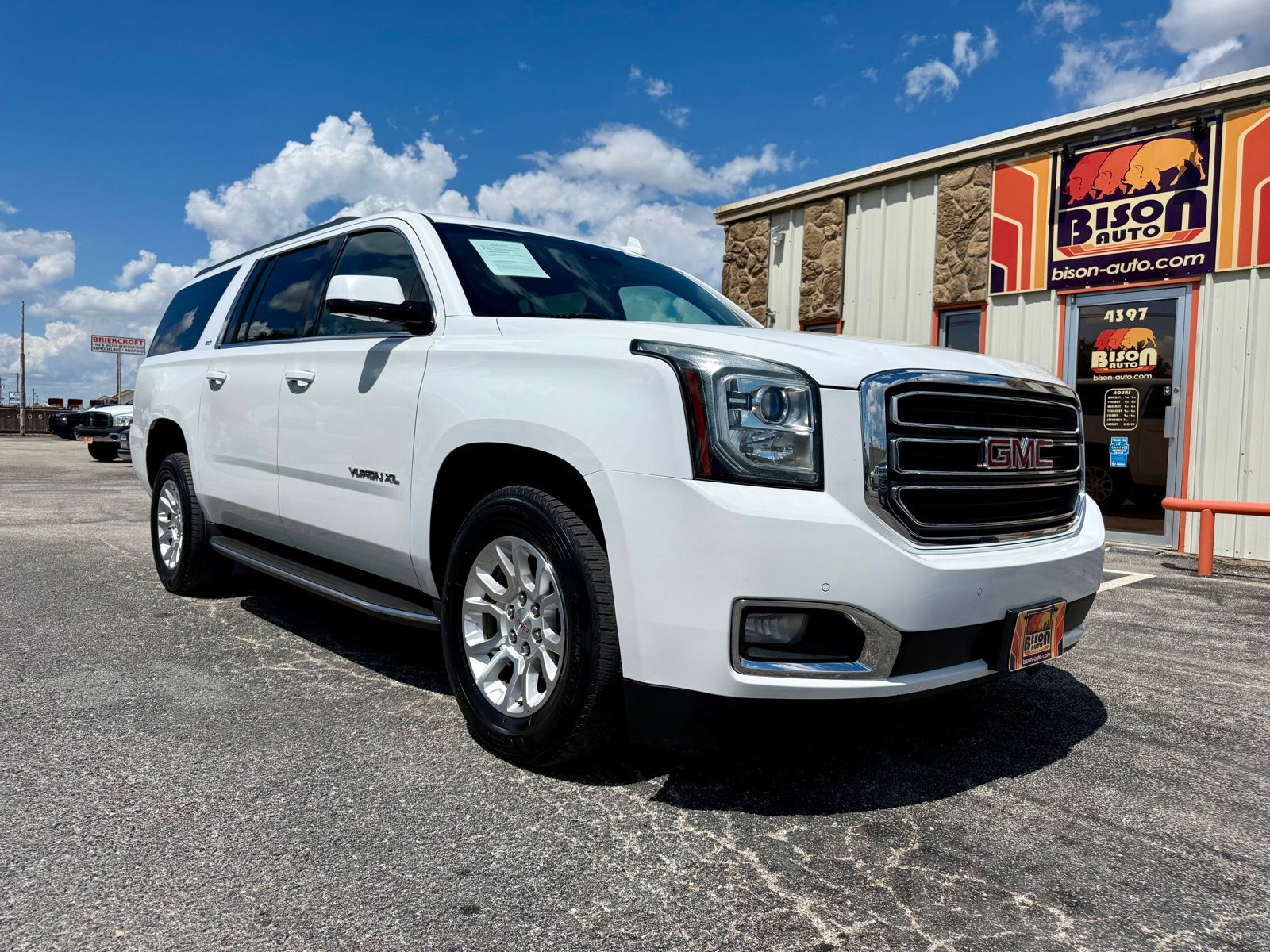 Summit White 2016 GMC Yukon XL SLT RWD SUV / Crossover 4X2 6-Speed Automatic Overdrive