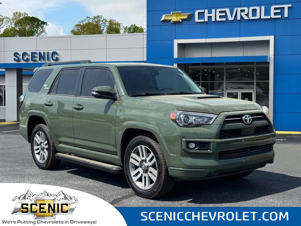 Army Green 2022 Toyota 4Runner TRD Sport RWD SUV / Crossover 4X2 5-Speed Automatic