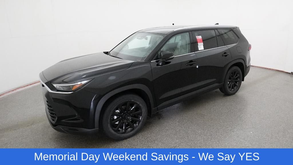 Midnight Black Metallic 2026 Toyota Grand Highlander XLE AWD SUV / Crossover All-Wheel Drive 8-Speed Automatic