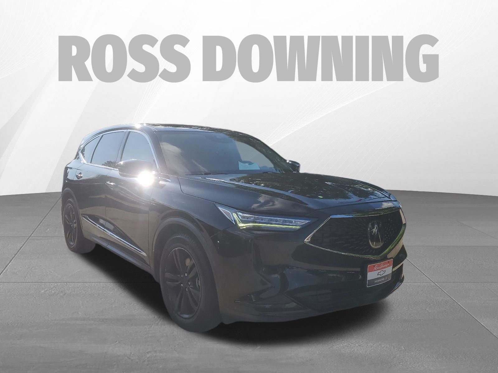 2022 Acura MDX 3.5L Black at Ross Downing Buick GMC