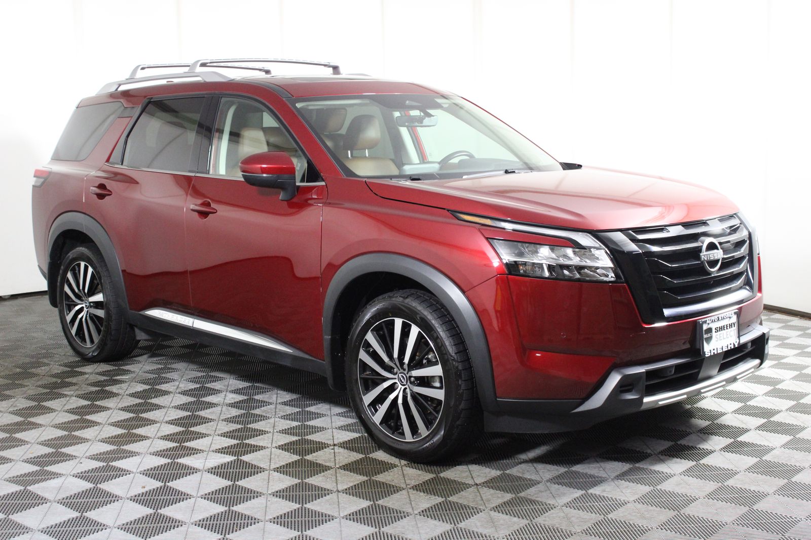 Red (Scarlet Ember Tintcoat) 2023 Nissan Pathfinder SUV / Crossover All-Wheel Drive 9-Speed Automatic