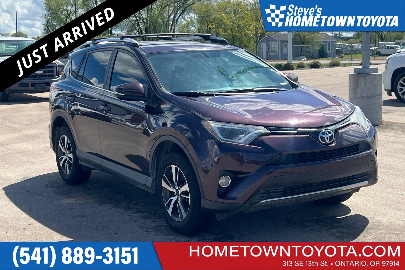 Black Currant 2016 Toyota RAV4 XLE SUV / Crossover Front-Wheel Drive 6-Speed Automatic