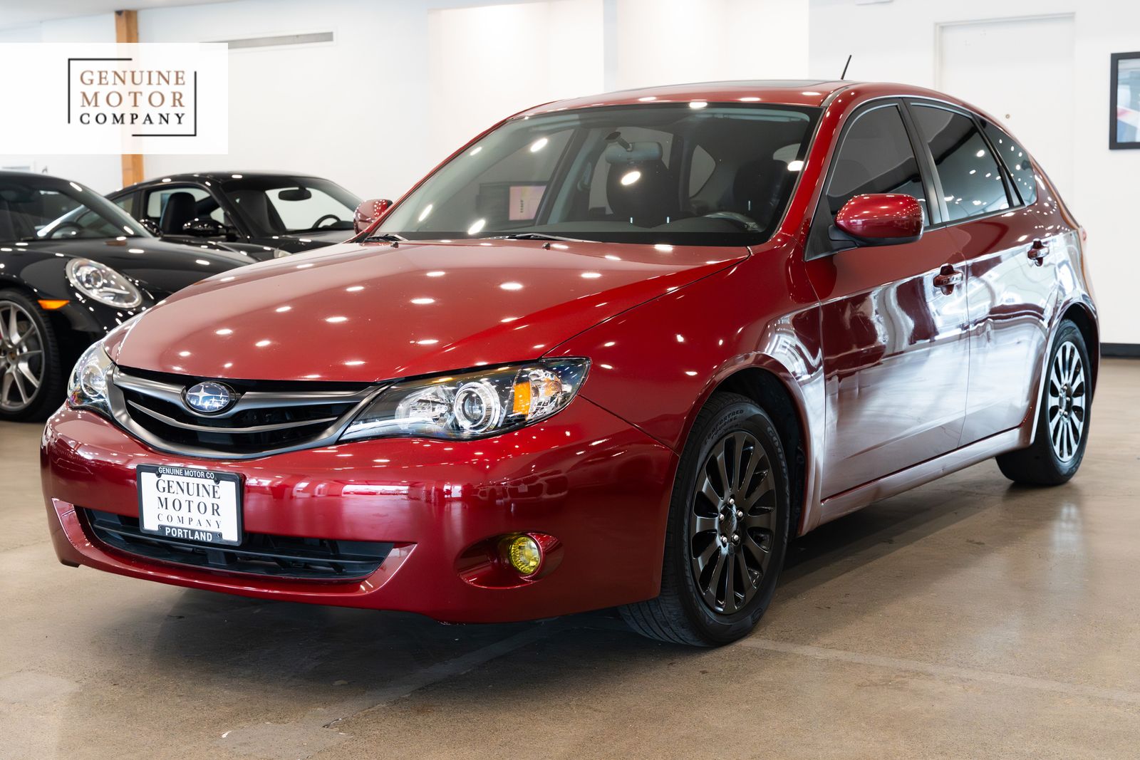 Camellia Red Pearl 2010 Subaru Impreza Sedan 4-Speed Automatic Overdrive