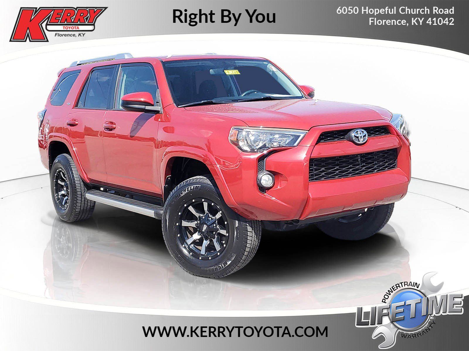 Barcelona Red Metallic 2016 Toyota 4Runner SR5 4WD SUV / Crossover Four-Wheel Drive 5-Speed Automatic Overdrive