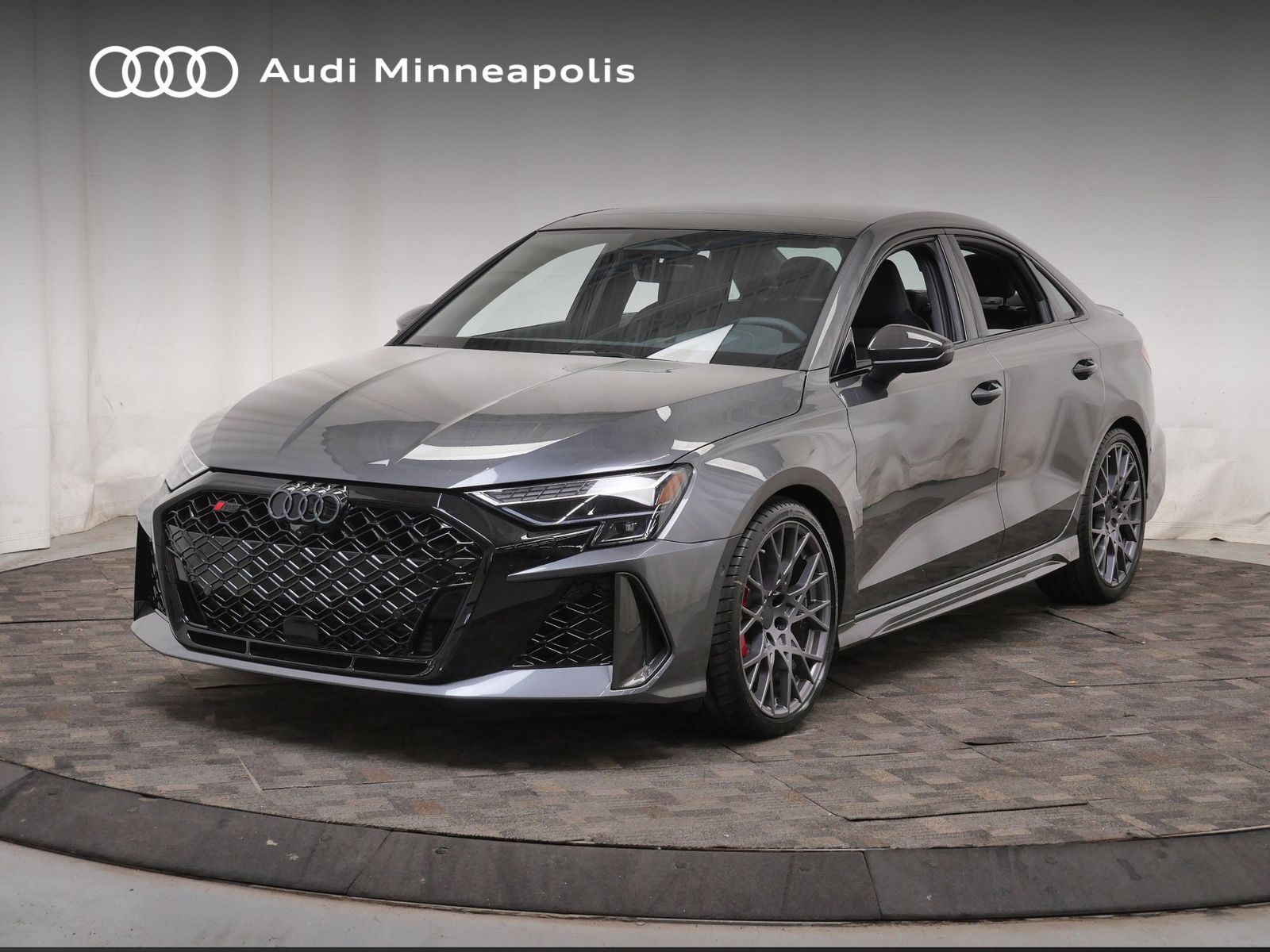 Daytona Gray Pearl Effect 2026 Audi RS 3 Sedan All-Wheel Drive 7-Speed Automatic