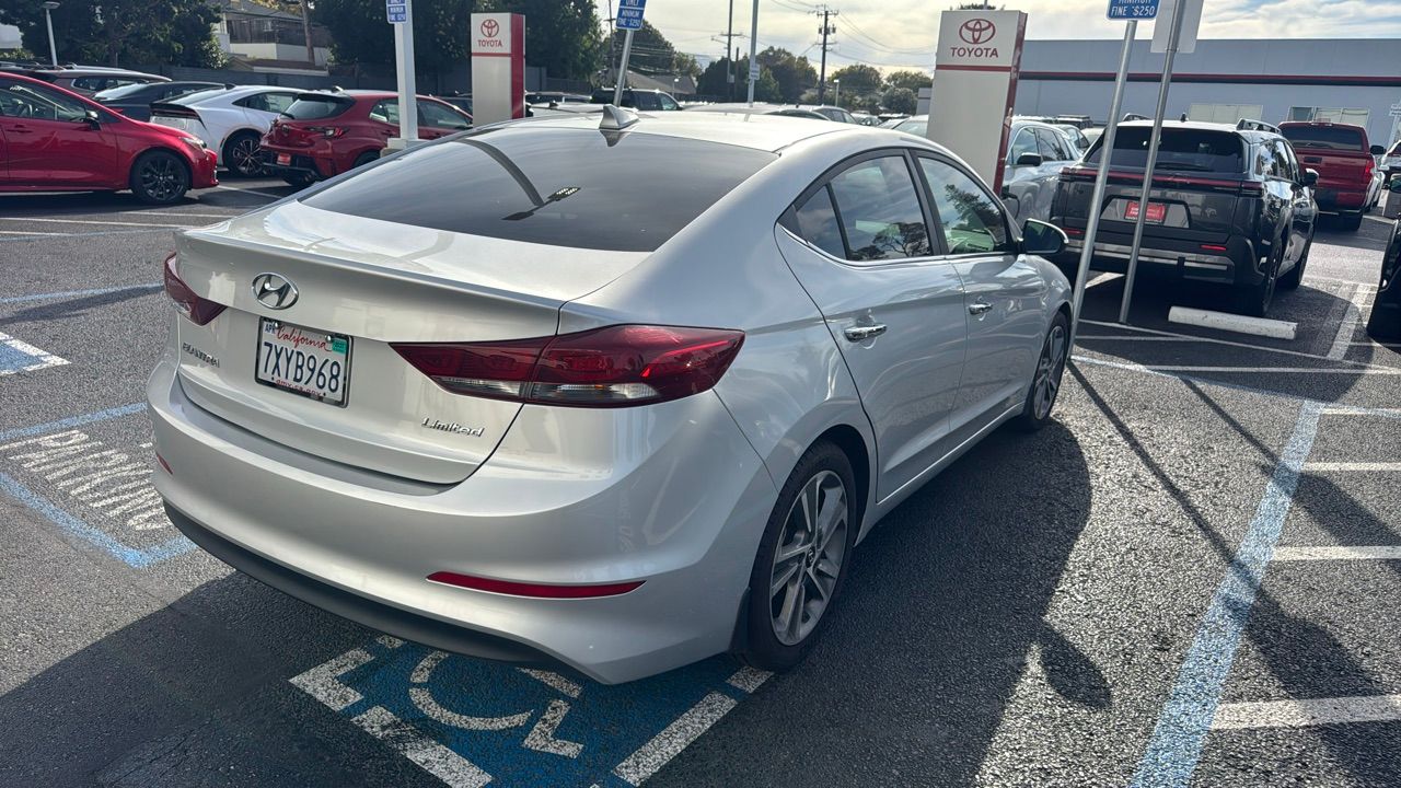 Used 2017 Hyundai Elantra Limited with VIN 5NPD84LF0HH147256 for sale in Sunnyvale, CA