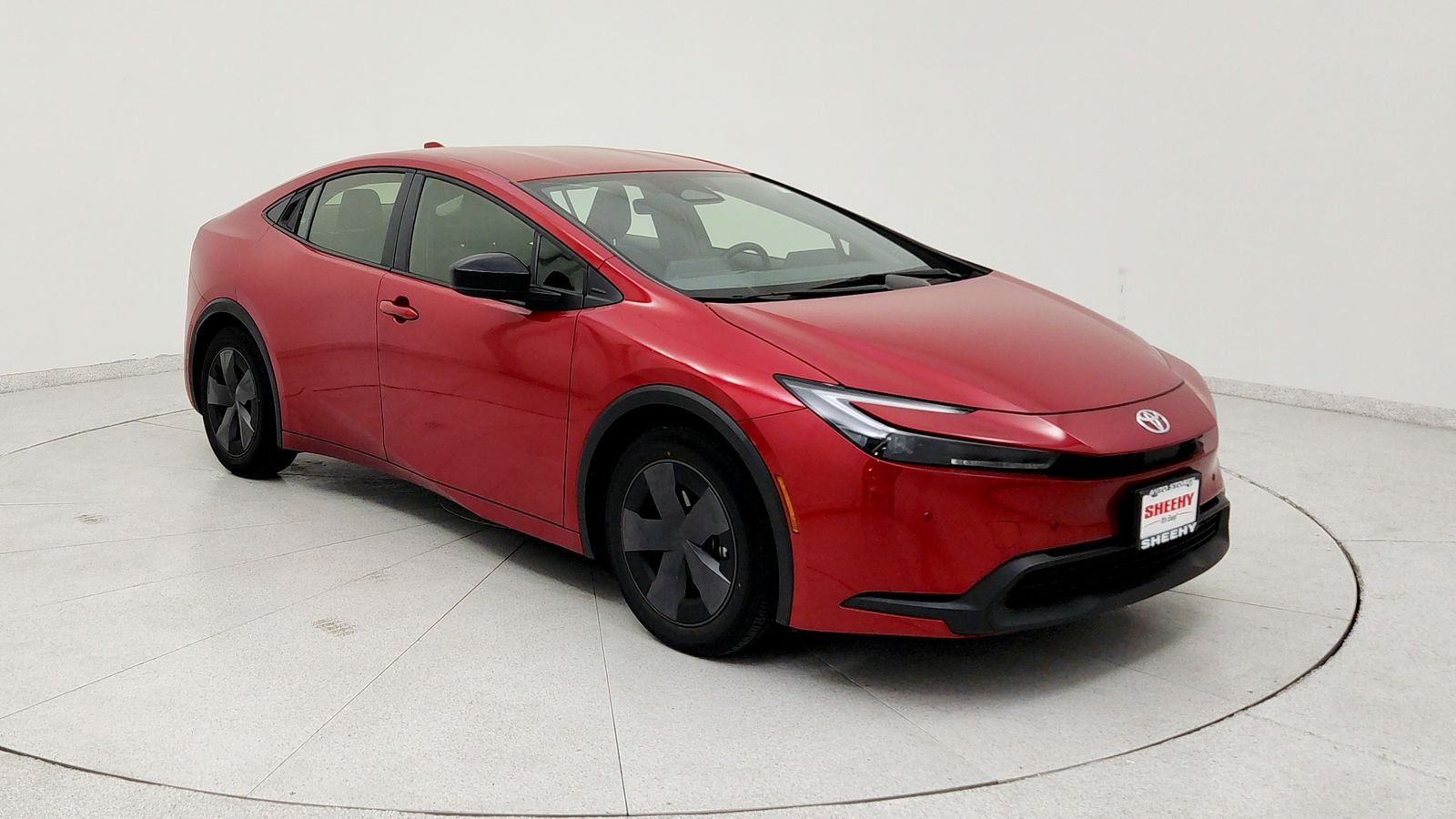 Red 2024 Toyota Prius LE FWD Hatchback Front-Wheel Drive Continuously Variable Transmission