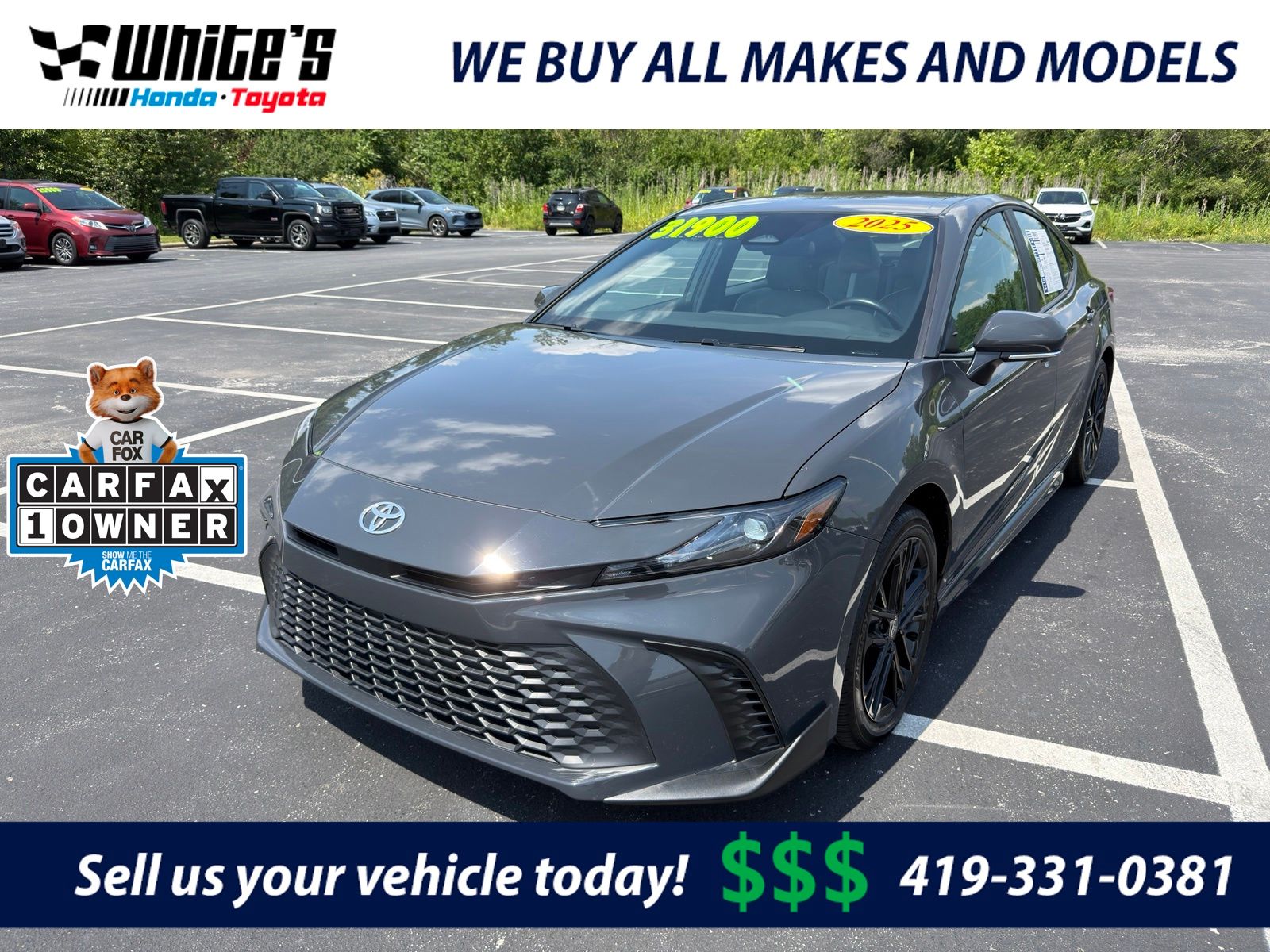 Underground 2025 Toyota Camry Sedan All-Wheel Drive Continuously Variable Transmission
