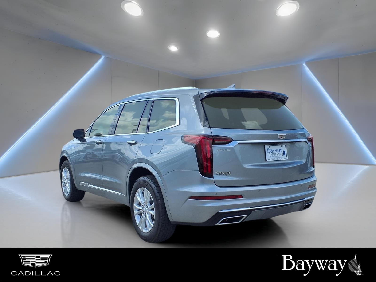 2025 Cadillac XT6 Luxury Silver at Bayway Cadillac of The Woodlands