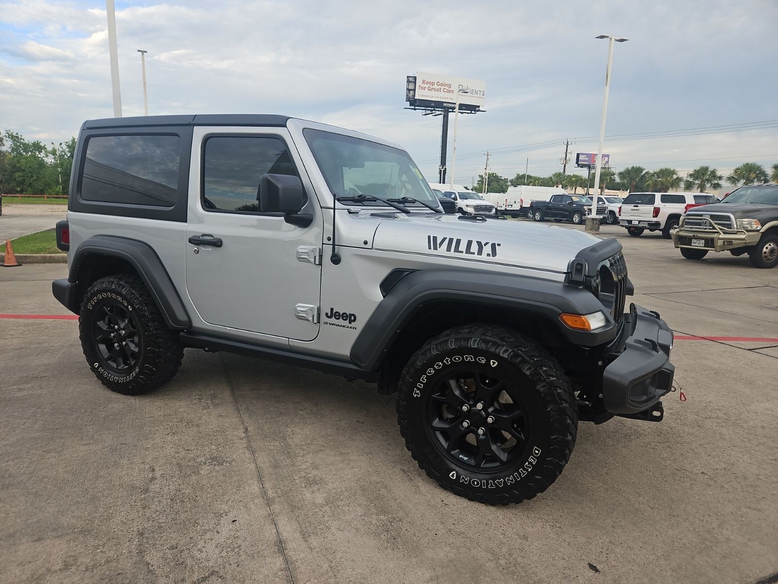 2023 Jeep Wrangler Sport Silver at Community Honda