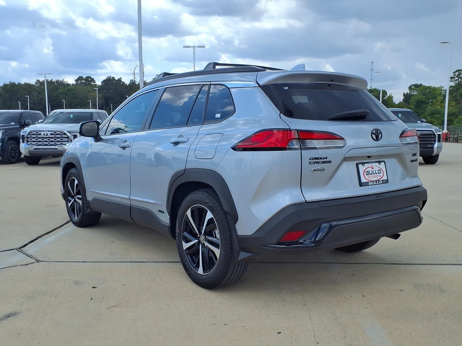 2024 Toyota Corolla Cross Hybrid XSE Silver at Monument Chevrolet