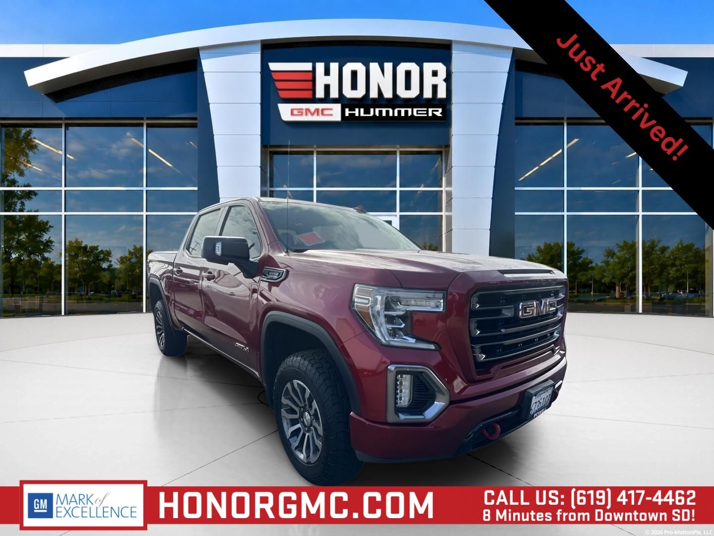 Cayenne Red Tintcoat 2021 GMC Sierra 1500 Pickup Truck Four-Wheel Drive Automatic
