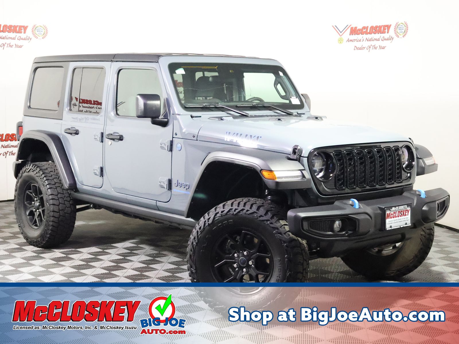 Anvil Clear Coat 2024 Jeep Wrangler 4xe SUV / Crossover Four-Wheel Drive 8-Speed Automatic