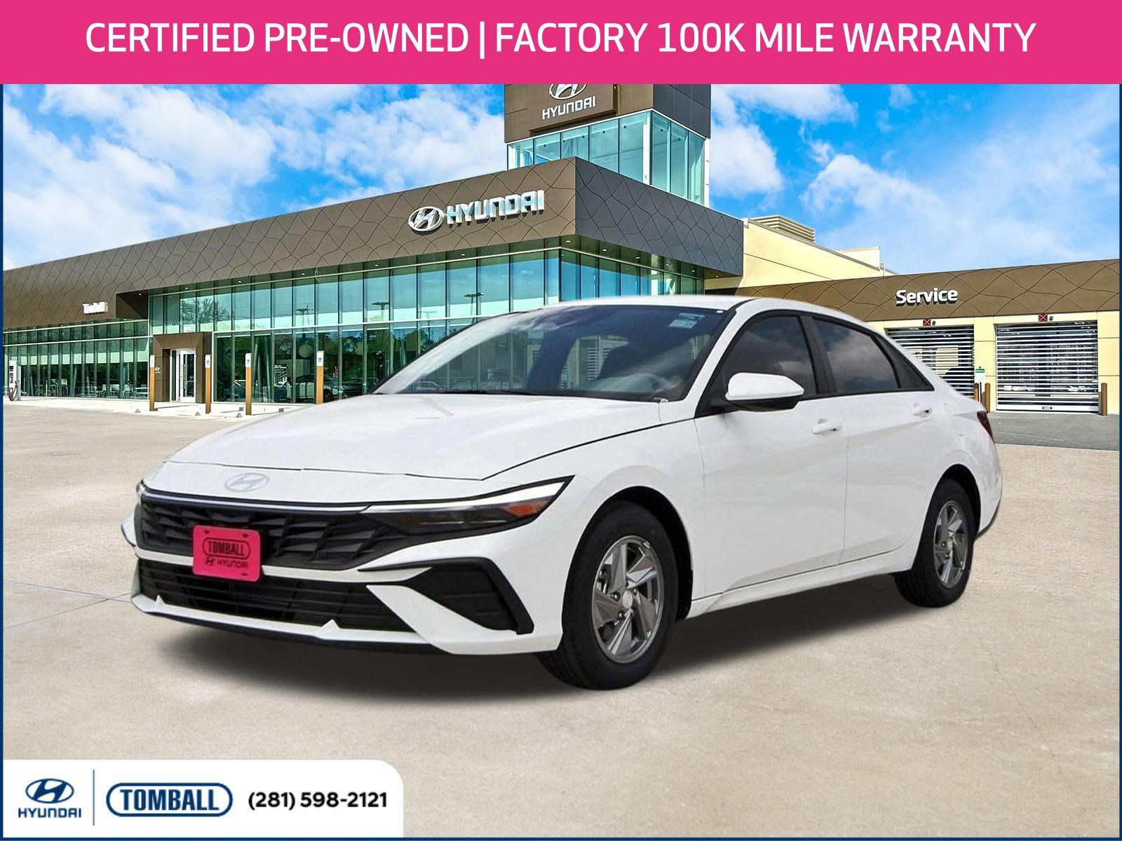 Serenity White Pearl 2026 Hyundai Elantra Sedan Front-Wheel Drive Continuously Variable Transmission