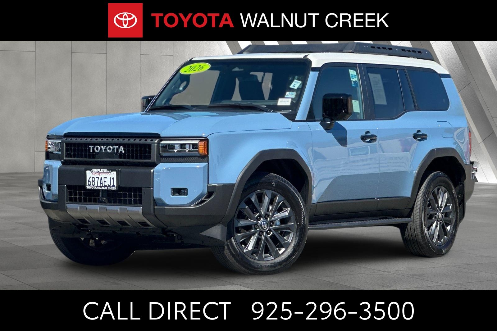 Heritage Blue/Gray Scape Roof 2026 Toyota Land Cruiser SUV / Crossover Four-Wheel Drive 8-Speed Automatic