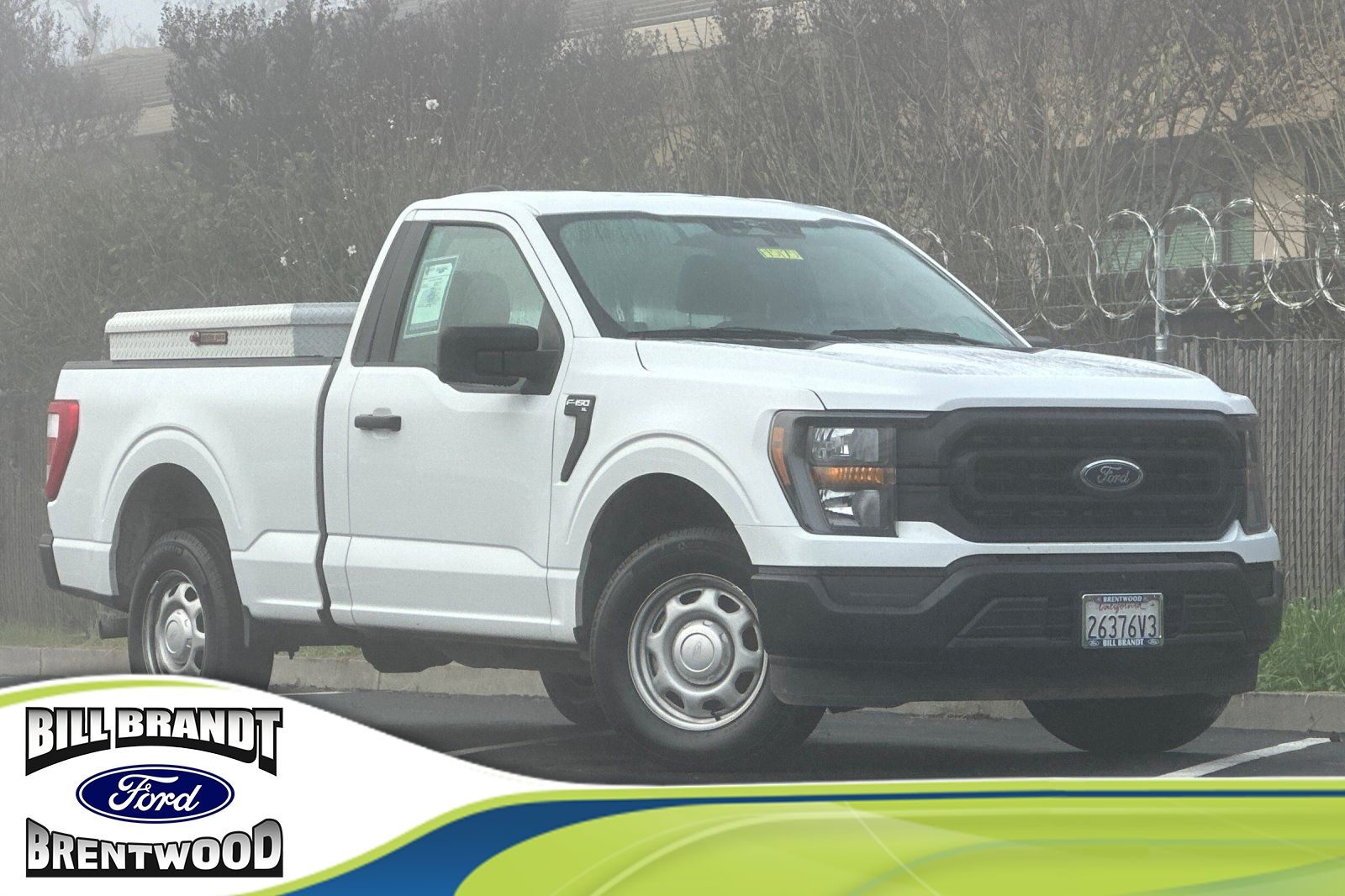 Oxford White 2023 Ford F-150 XL Regular Cab RWD Pickup Truck 4X2 Automatic