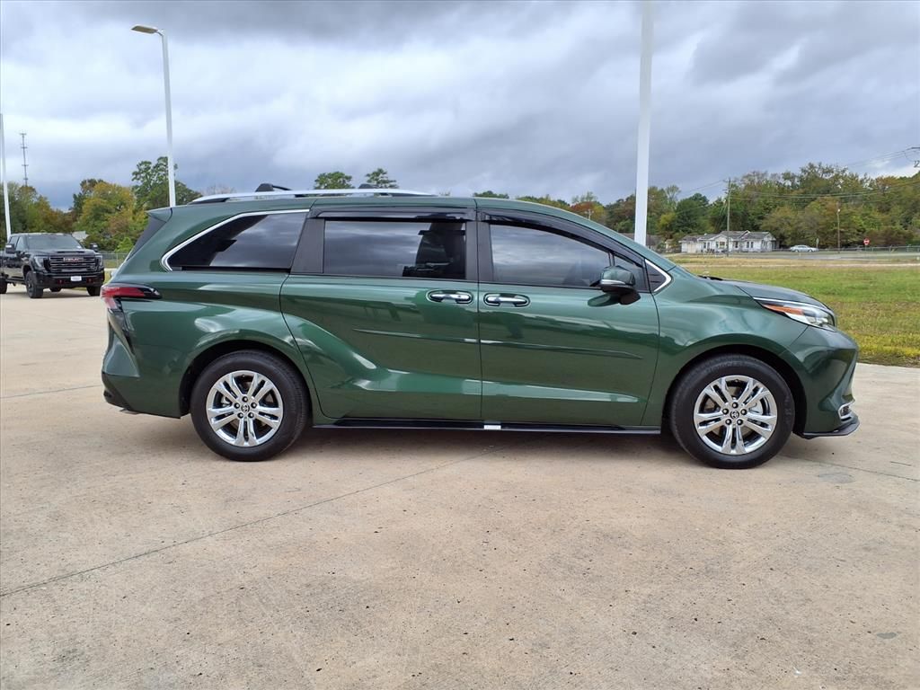 2023 Toyota Sienna Platinum Green at AutoSavvy Houston Southwest