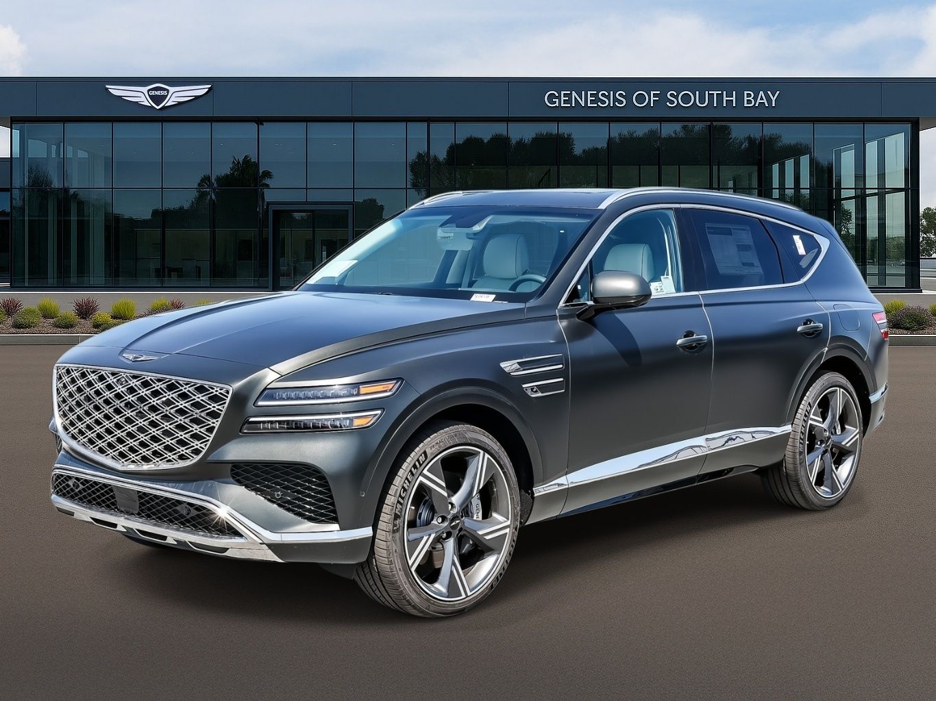 Storr Green Matte 2026 Genesis GV80 2.5T Prestige AWD SUV / Crossover All-Wheel Drive 8-Speed Automatic
