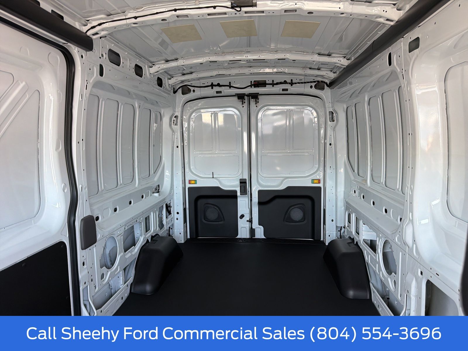 New 2026 Oxford White Ford Mid Roof Cargo Van image 20