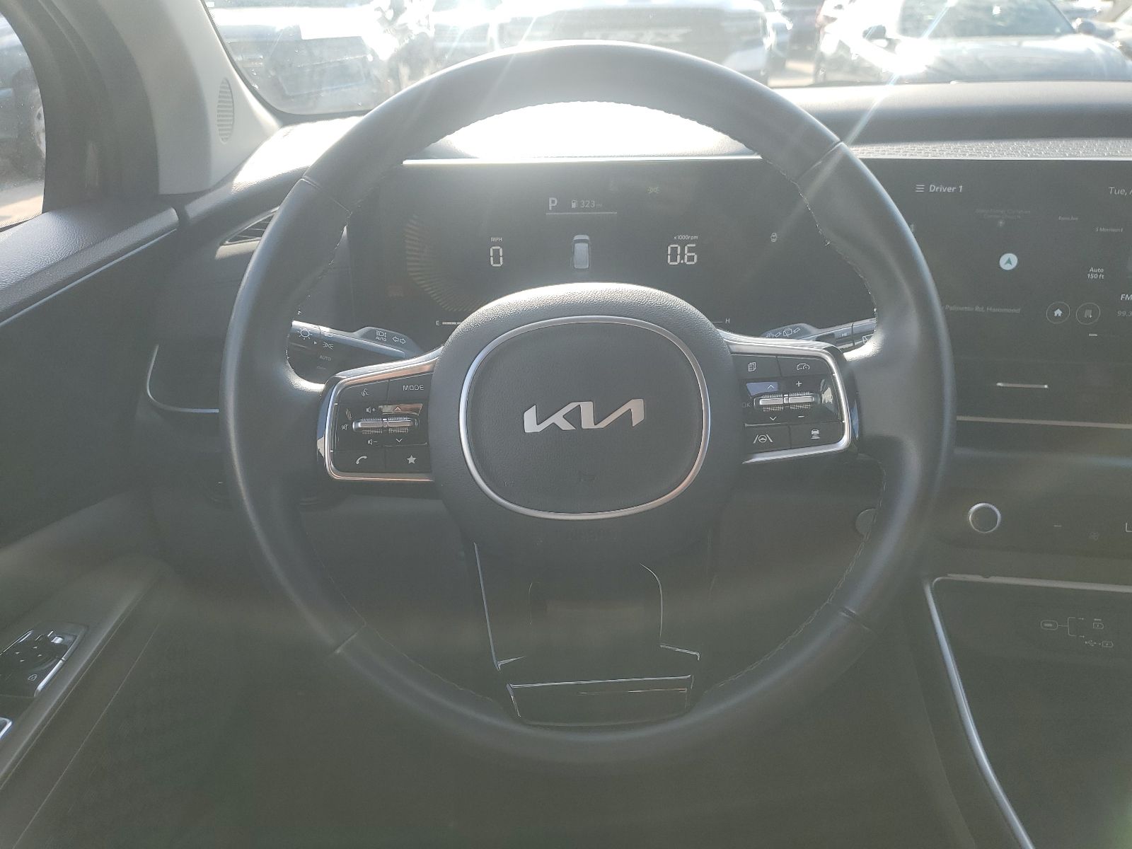 2025 Kia Carnival LXS Gray at Ross Downing Chevrolet