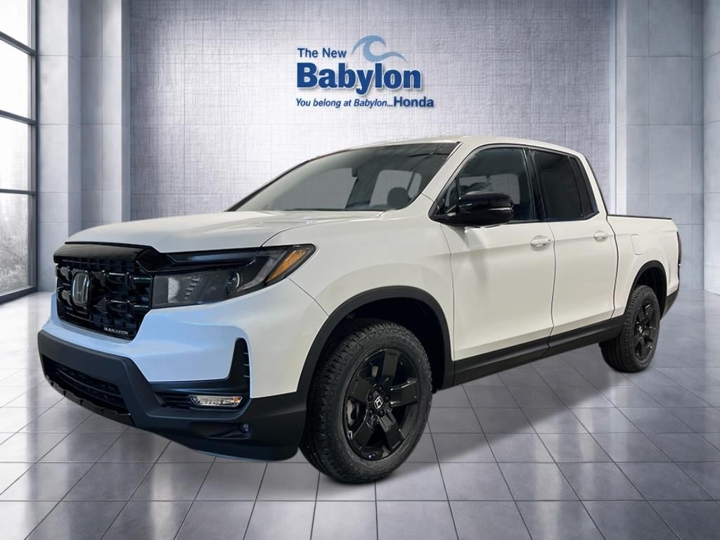 Platinum White Pearl 2026 Honda Ridgeline Pickup Truck All-Wheel Drive 9-Speed Automatic