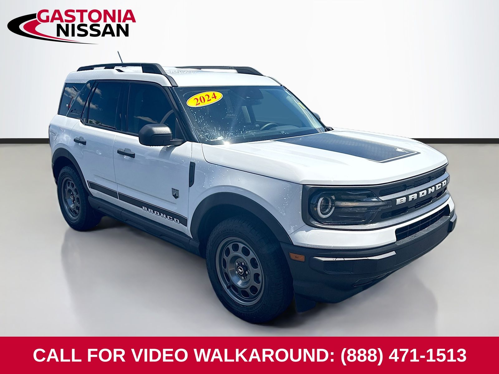 Oxford White 2024 Ford Bronco Sport SUV / Crossover All-Wheel Drive 8-Speed Automatic