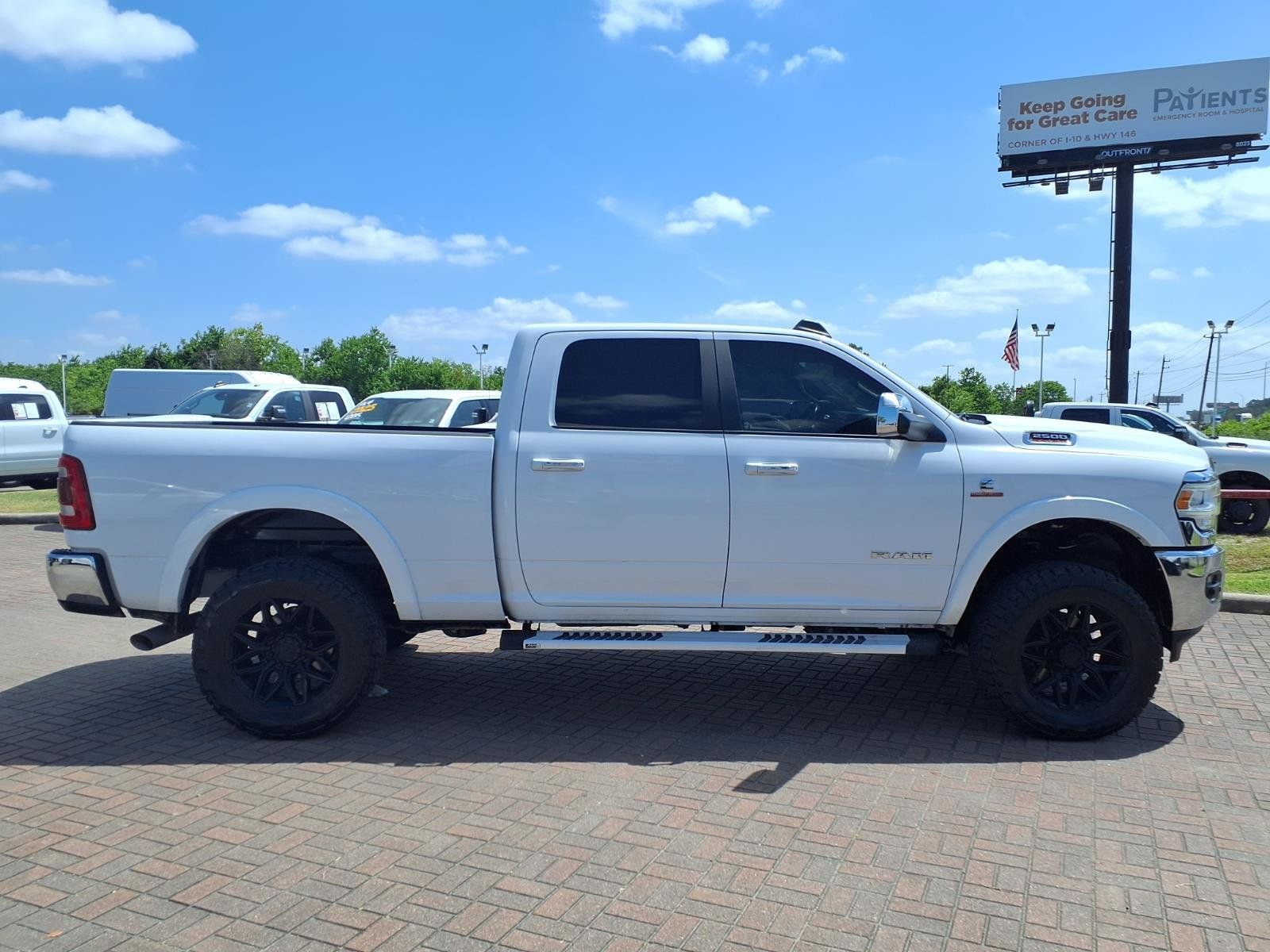 2022 Ram 2500 Laramie White at Cook Ford
