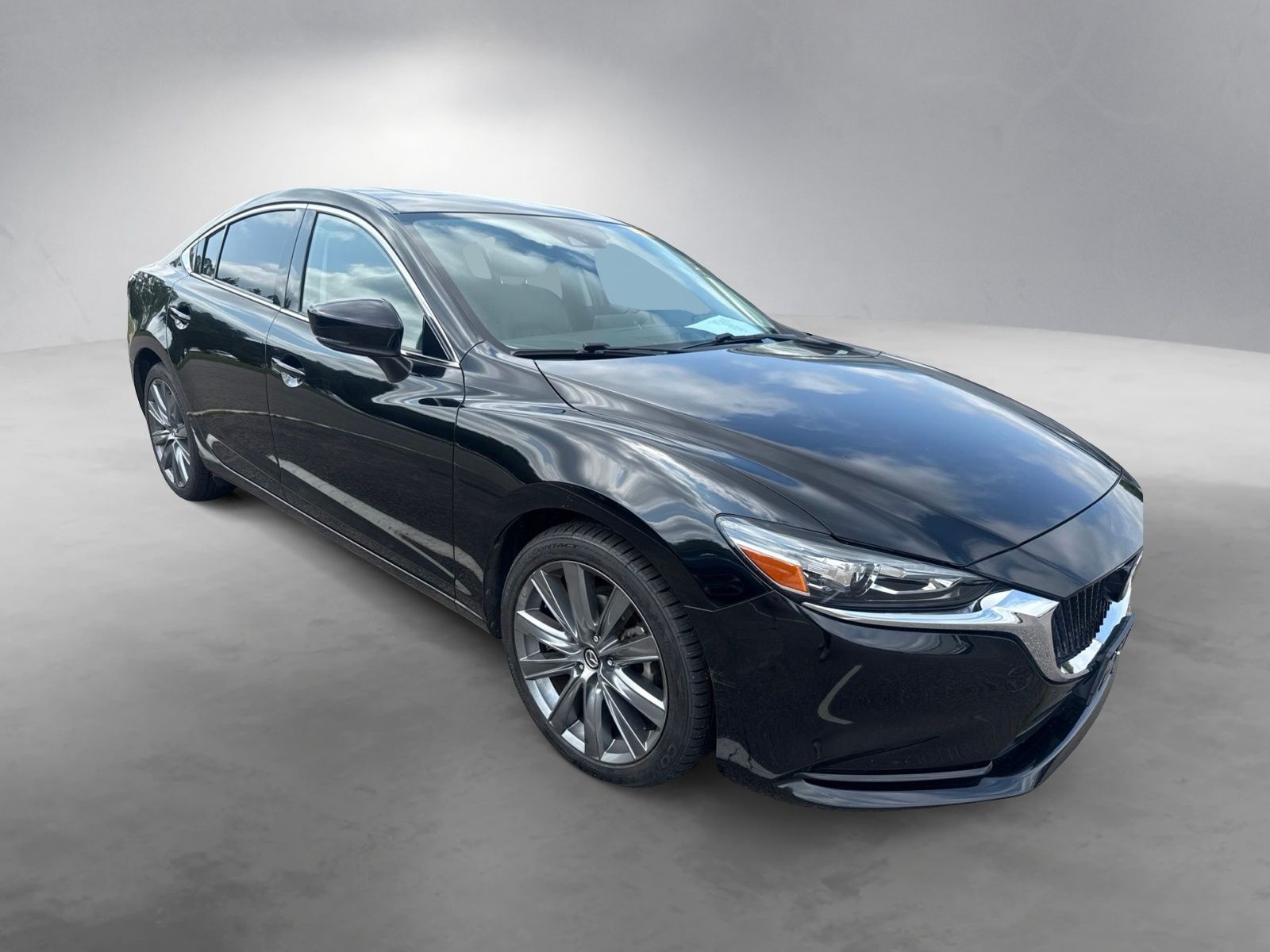 Jet Black Mica 2021 Mazda MAZDA6 Sedan Front-Wheel Drive 6-Speed Automatic