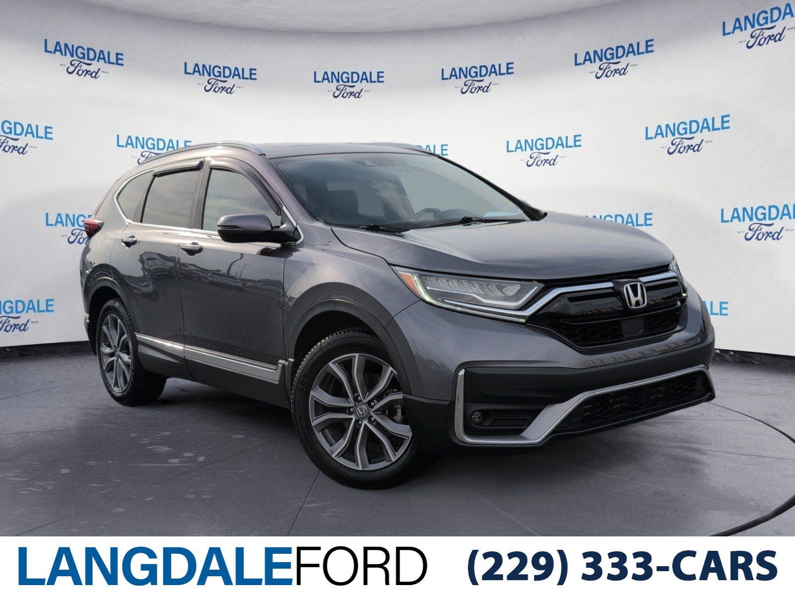Gray 2021 Honda CR-V SUV / Crossover All-Wheel Drive Continuously Variable Transmission