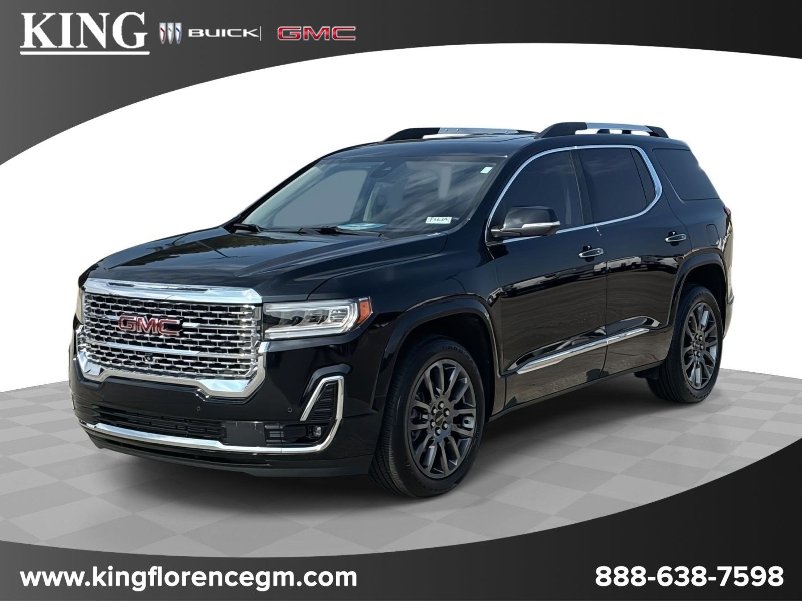 Black (Ebony Twilight Metallic) 2022 GMC Acadia SUV / Crossover Four-Wheel Drive 9-Speed Automatic