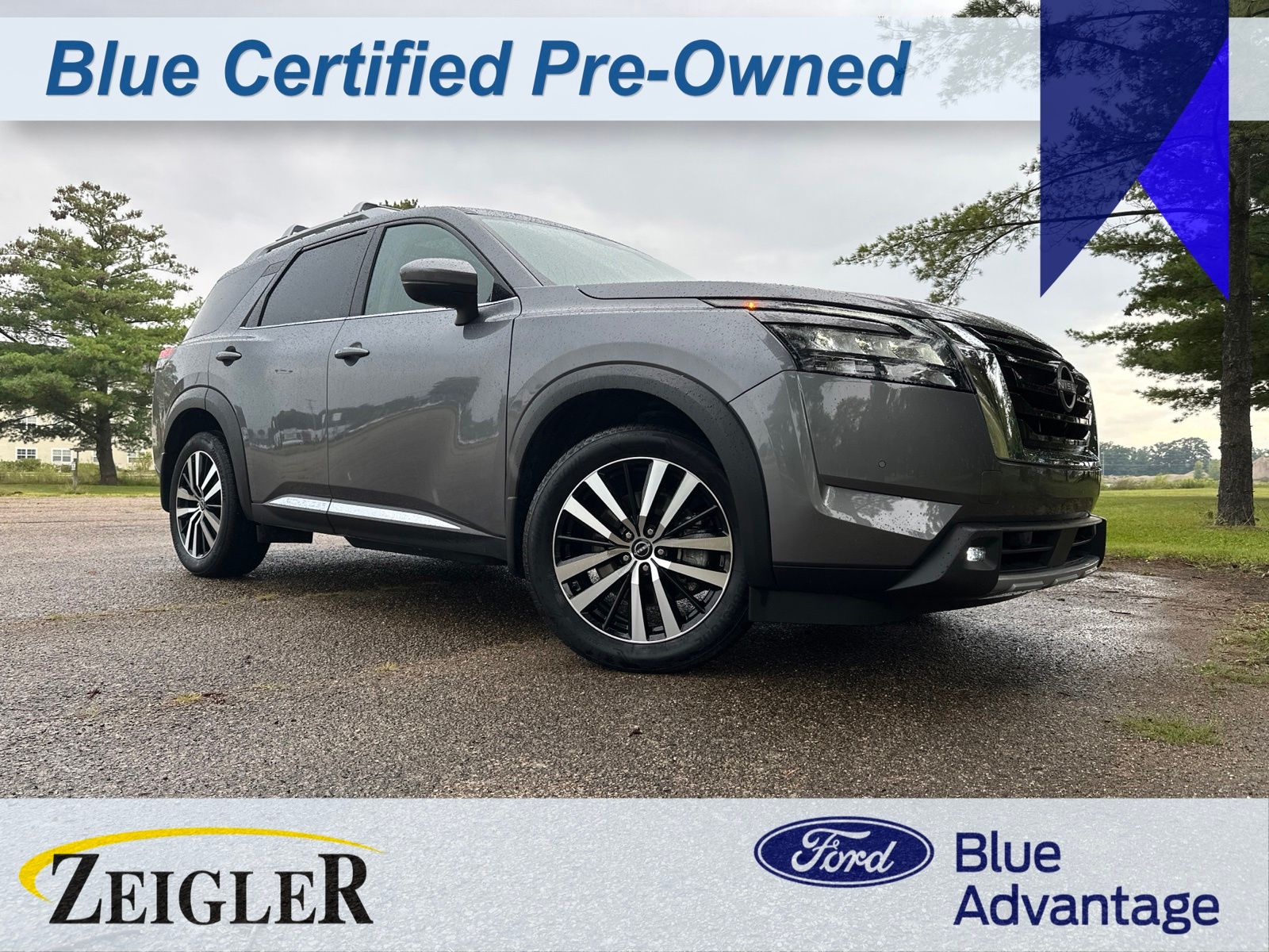 Gray (Gun Metallic) 2025 Nissan Pathfinder SUV / Crossover All-Wheel Drive 9-Speed Automatic