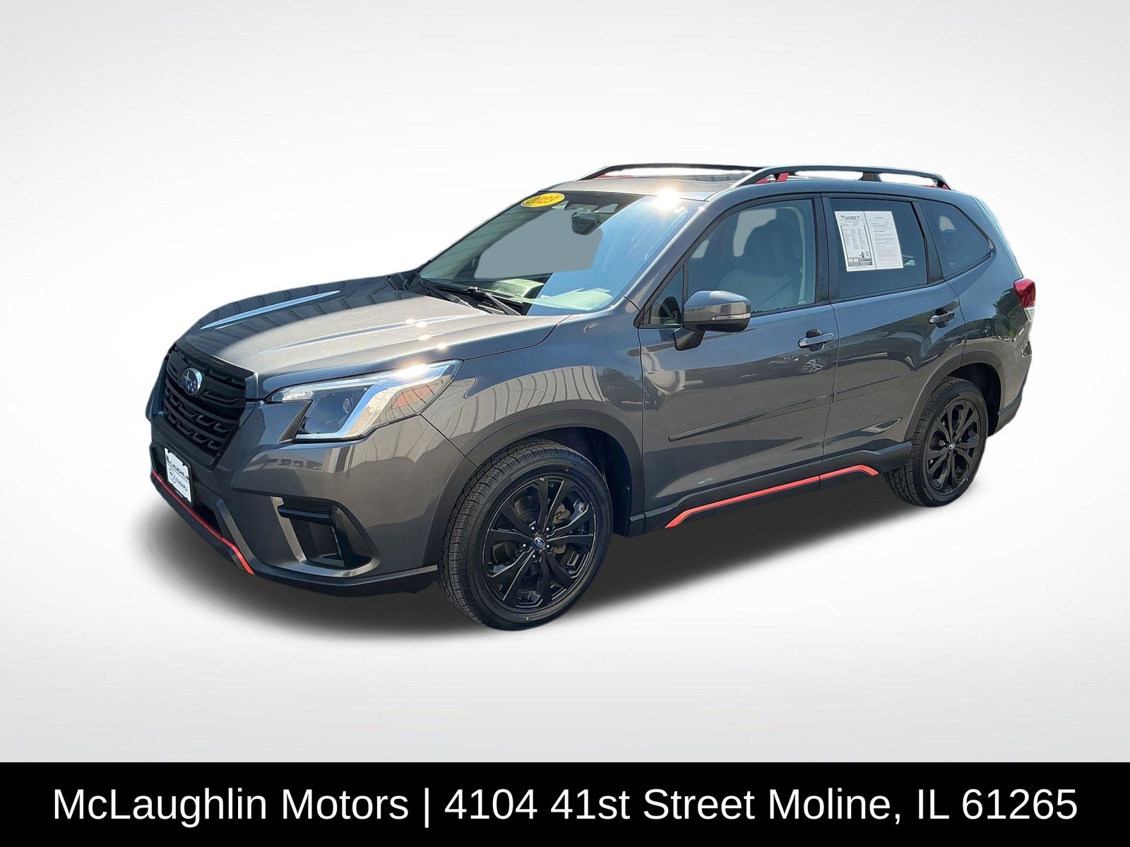 Magnetite Gray Metallic 2023 Subaru Forester SUV / Crossover All-Wheel Drive Continuously Variable Transmission