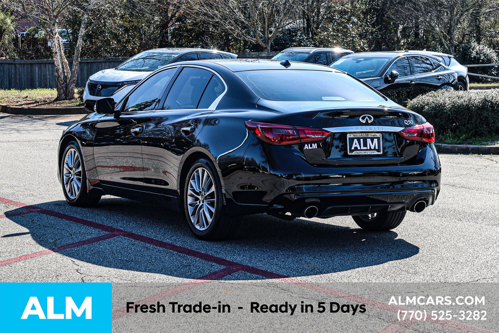 Used 2024 Black INFINITI LUXE image 6
