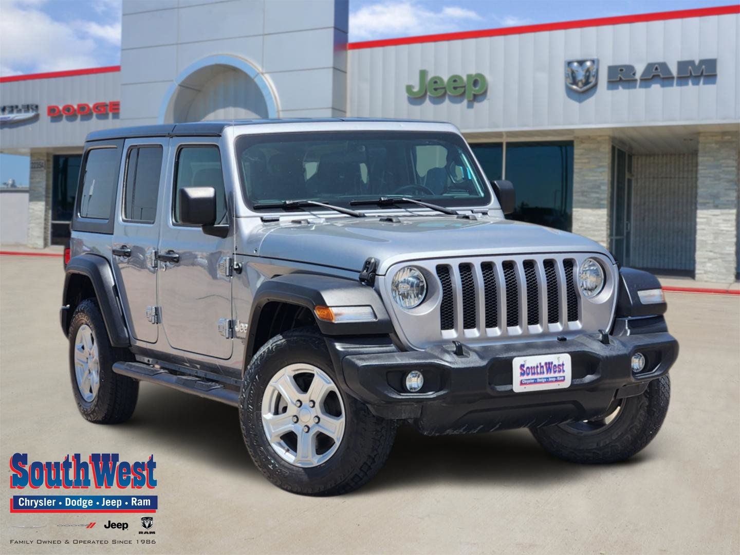 2018 Jeep Wrangler Unlimited Sport S 4WD