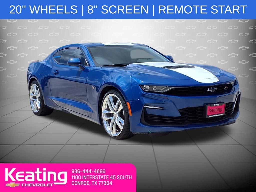 Riverside Blue Metallic 2023 Chevrolet Camaro Coupe Rear-Wheel Drive Automatic