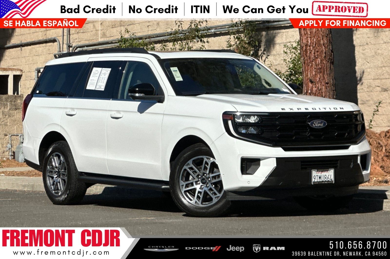 Oxford White 2025 Ford Expedition SUV / Crossover Four-Wheel Drive 10-Speed Automatic