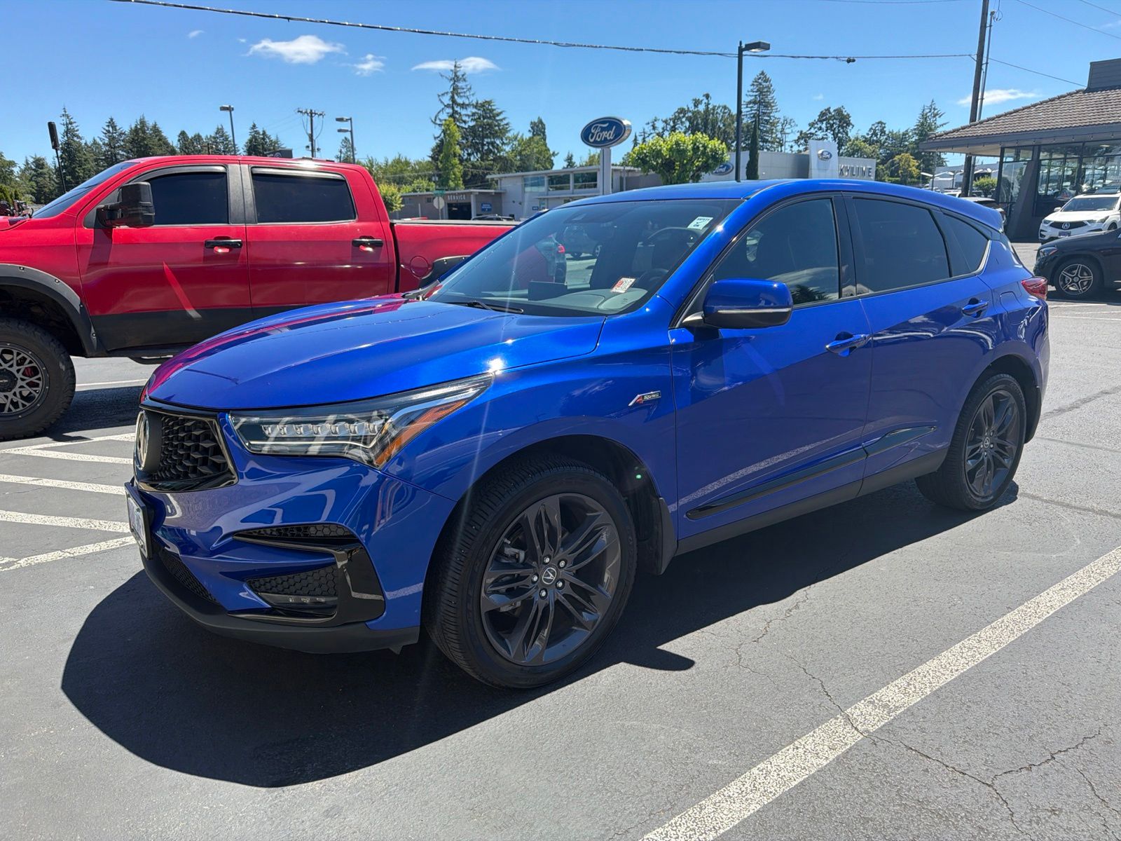 used 2021 Acura RDX car, priced at $37,990
