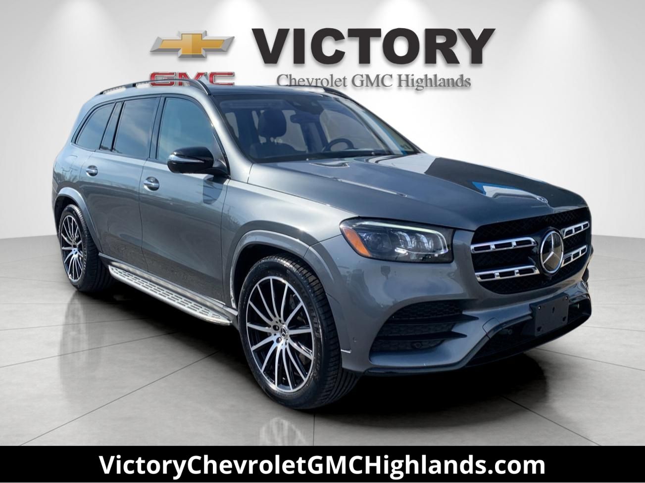 Gray 2023 Mercedes-Benz GLS 450 4MATIC SUV / Crossover All-Wheel Drive 9-Speed Automatic