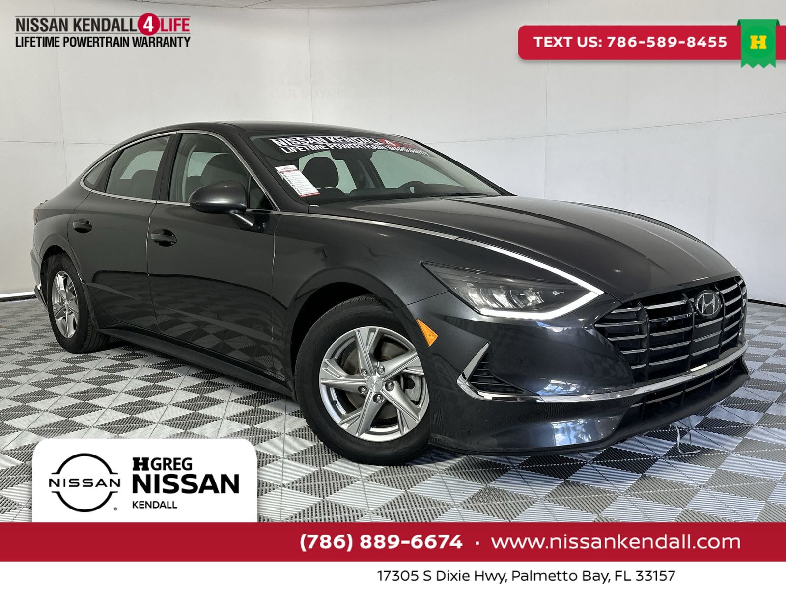 Portofino Gray 2021 Hyundai Sonata SE FWD Sedan Front-Wheel Drive 8-Speed Automatic Overdrive