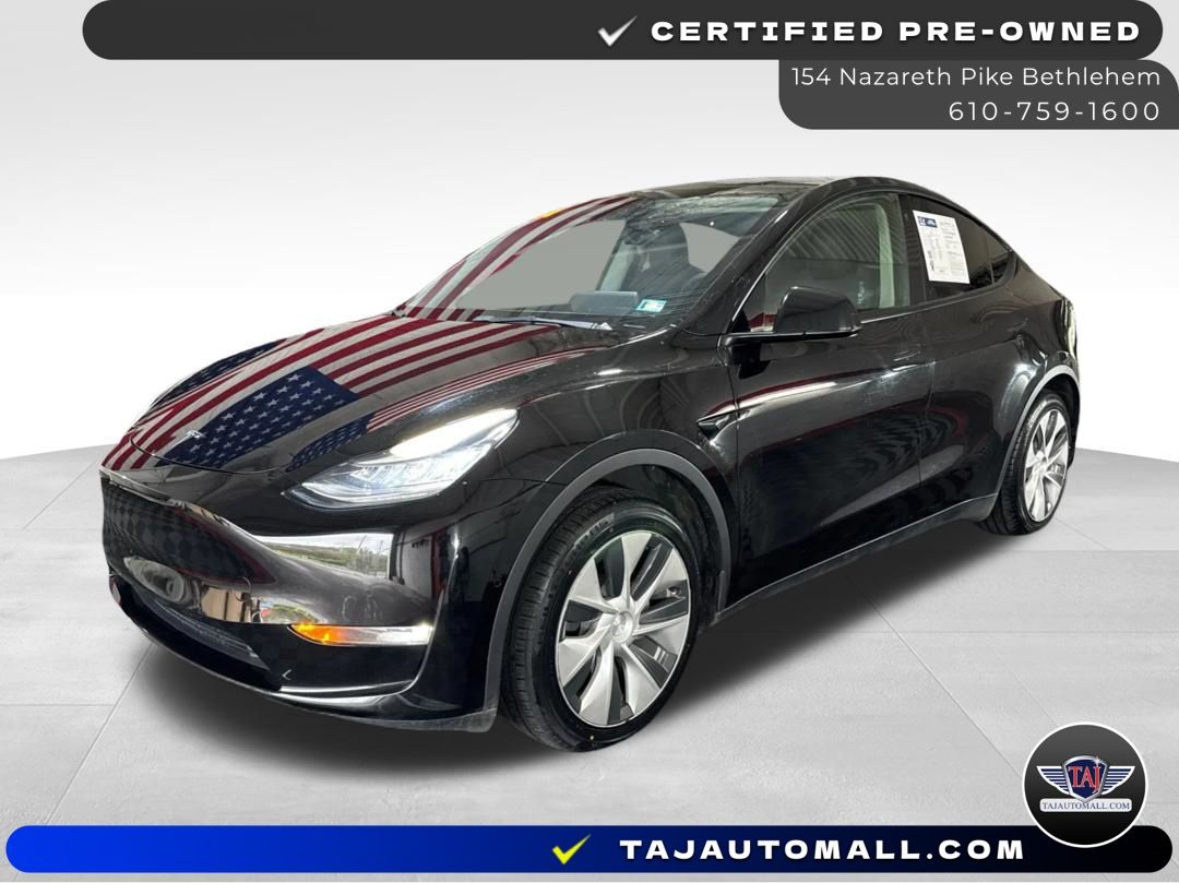 Black 2021 Tesla Model Y SUV / Crossover Rear-Wheel Drive 1-Speed Automatic
