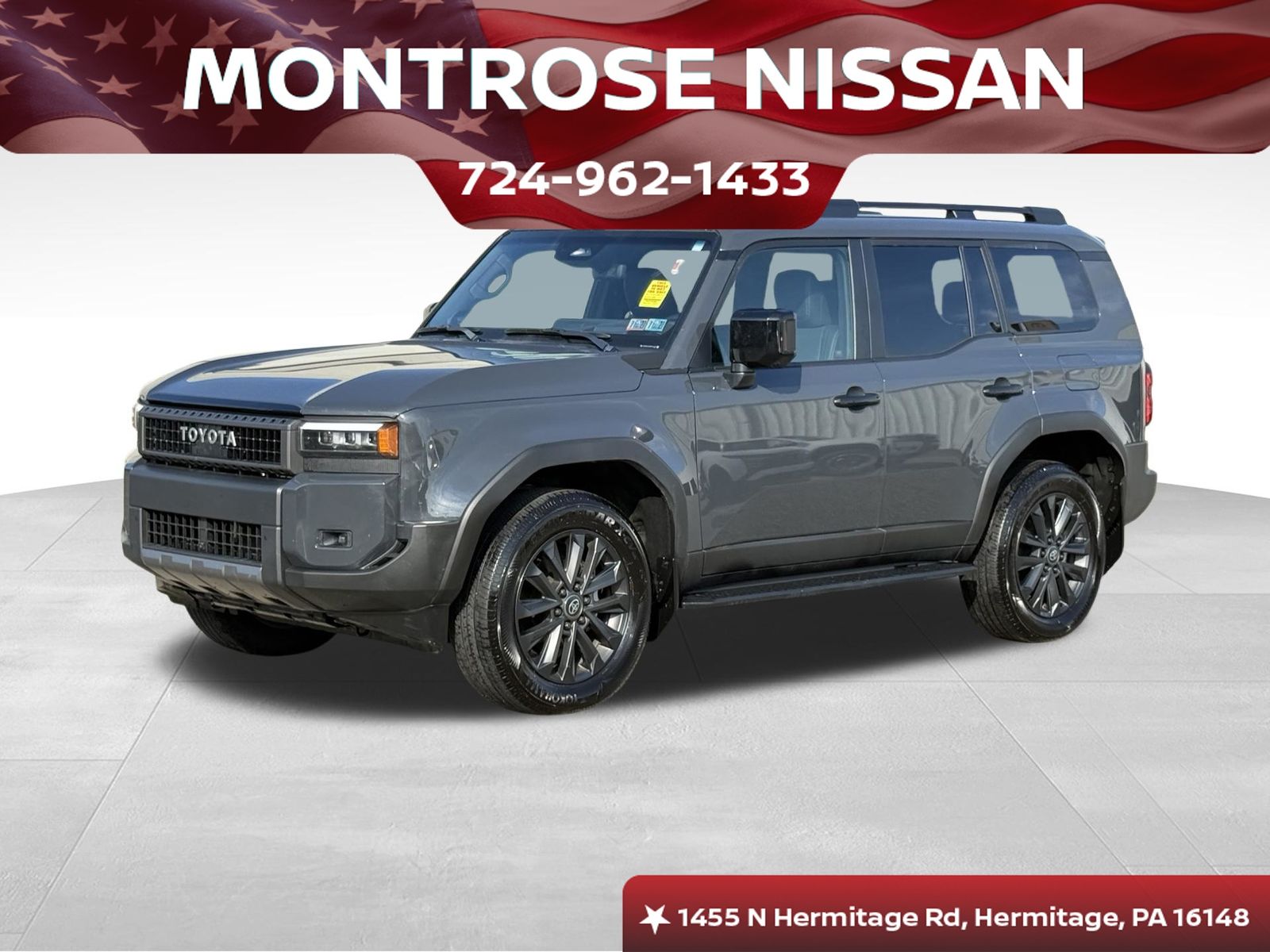 Underground 2025 Toyota Land Cruiser SUV / Crossover Four-Wheel Drive 8-Speed Automatic