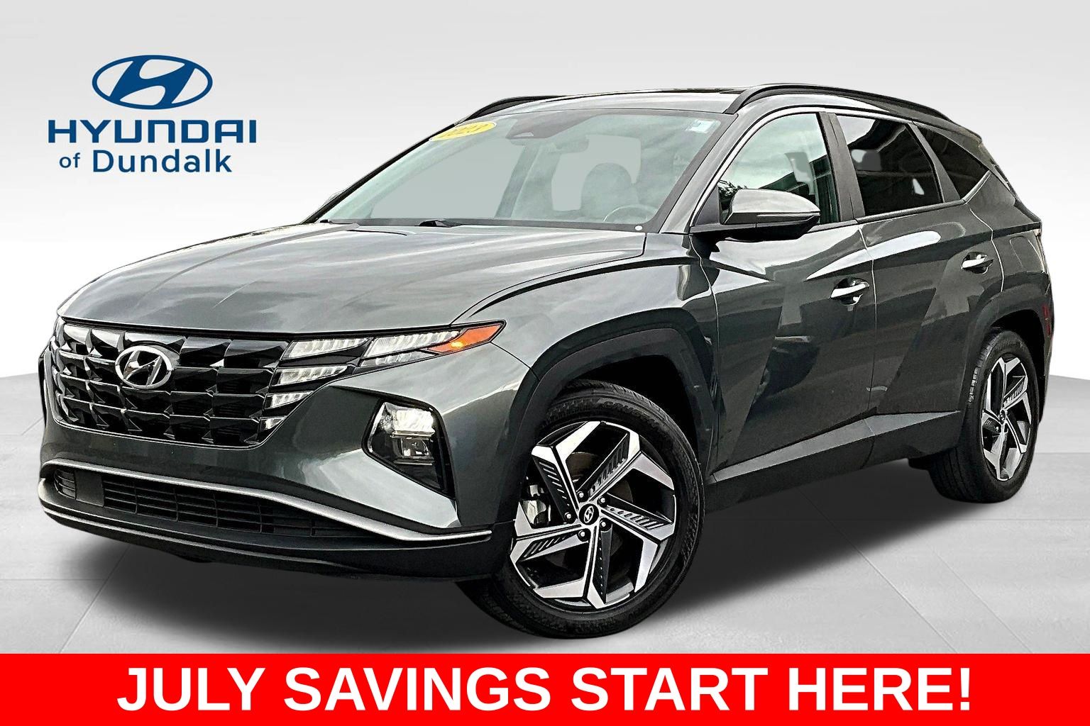 Amazon Gray 2023 Hyundai Tucson SUV / Crossover Front-Wheel Drive 8-Speed Automatic