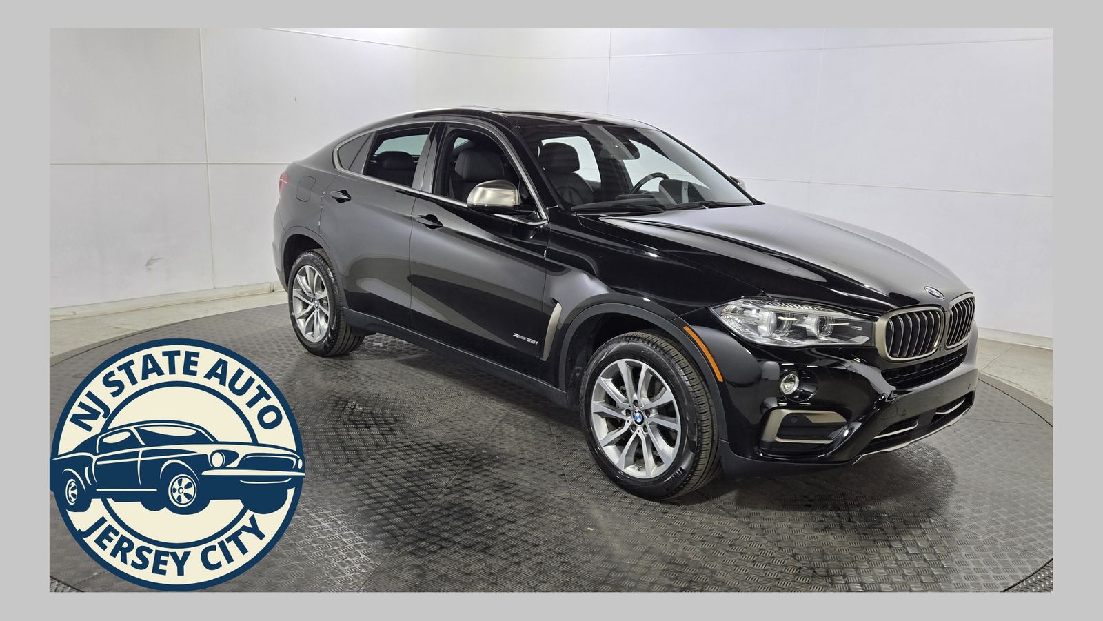 Jet Black 2017 BMW X6 SUV / Crossover All-Wheel Drive 8-Speed Automatic