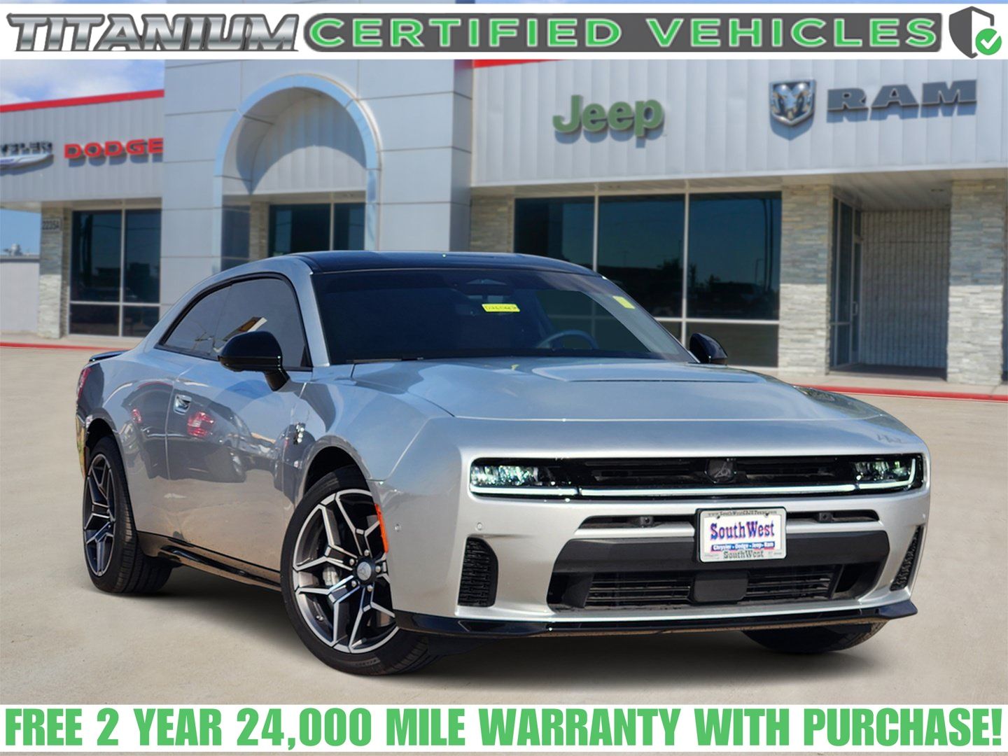 Triple Nickel 2026 Dodge Charger Daytona Coupe All-Wheel Drive 8-Speed Automatic
