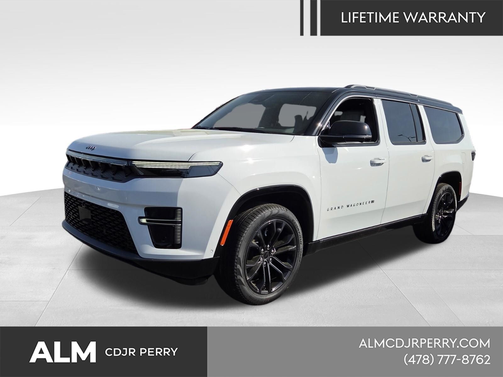 Bright White Clearcoat 2026 Jeep Grand Wagoneer L Summit Obsidian 4WD SUV / Crossover Four-Wheel Drive 8-Speed Automatic