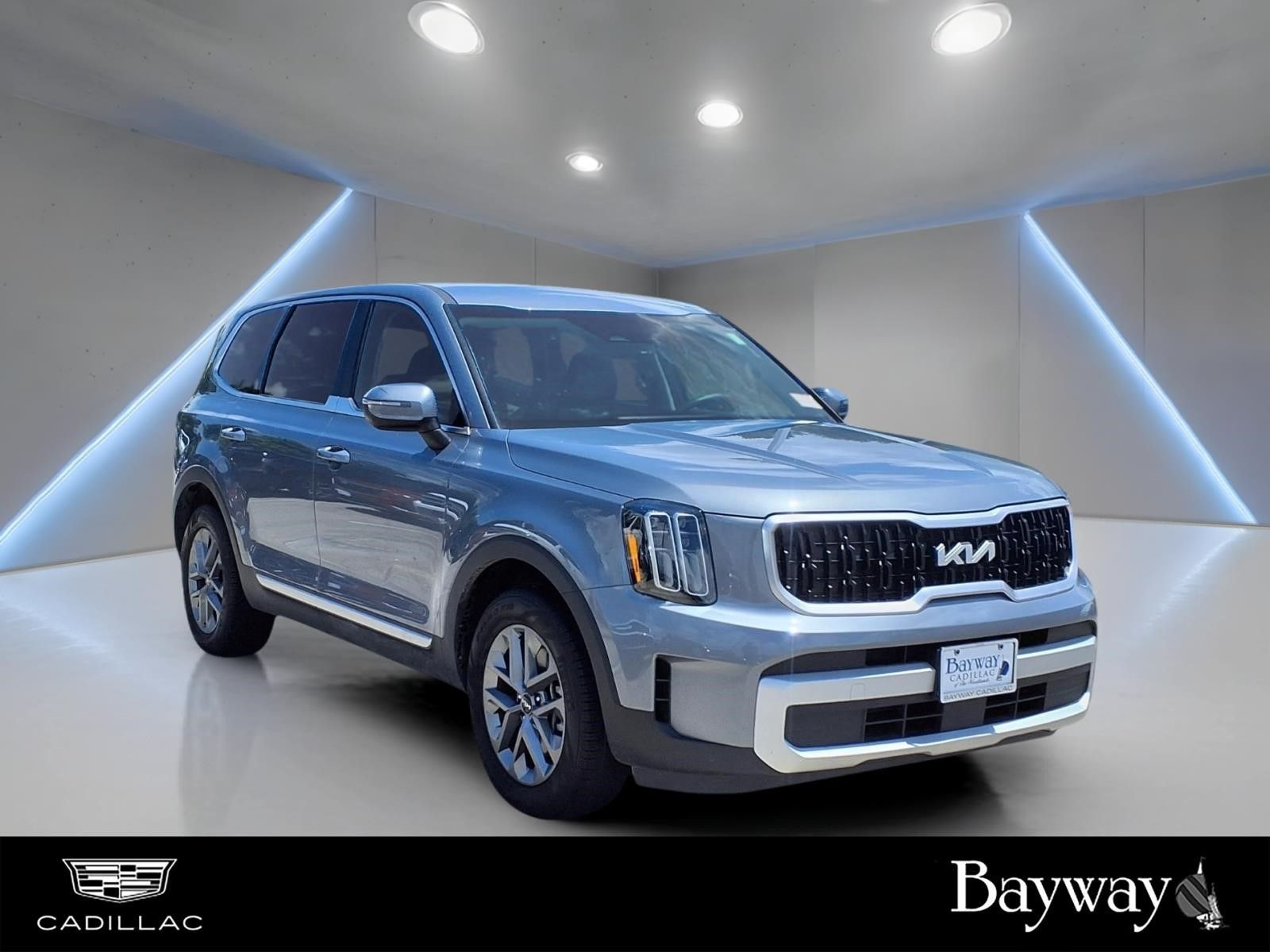 2024 Kia Telluride LX Silver at Shottenkirk Kia Fort Bend