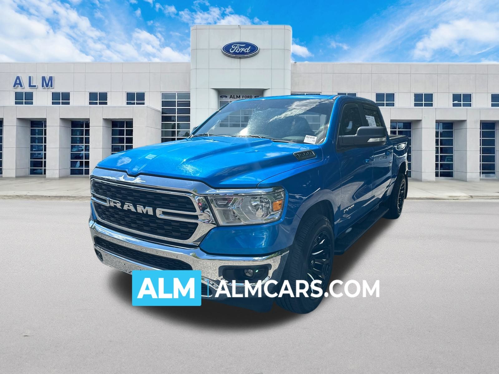Hydro Blue Pearlcoat 2022 RAM 1500 Pickup Truck 4X2 8-Speed Automatic