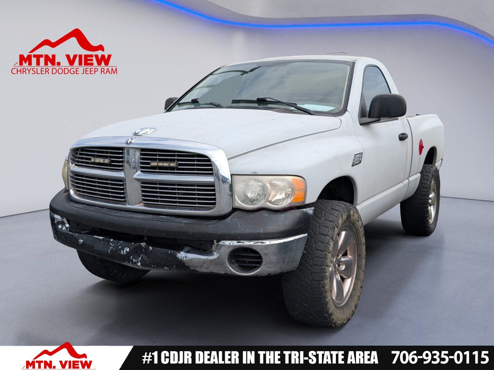 White 2003 Dodge RAM 1500 Pickup Truck 5-Speed Automatic